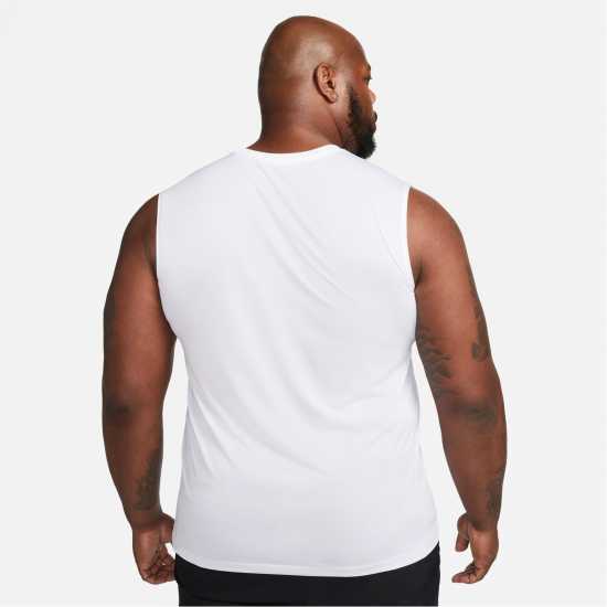Nike Мъжки Потник Legend Training Tank Top Mens White Nike Мъжки Потник Legend Training Tank Top Mens White