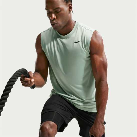Nike Мъжки Потник Legend Training Tank Top Mens Steam Nike Мъжки Потник Legend Training Tank Top Mens Steam