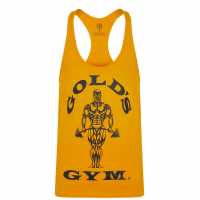 Golds Gym Joe Vest Mens Gold Мъжко облекло за едри хора