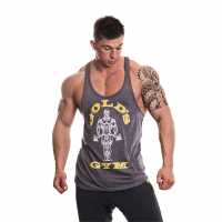 Golds Gym Joe Vest Mens Сиво Атлетика