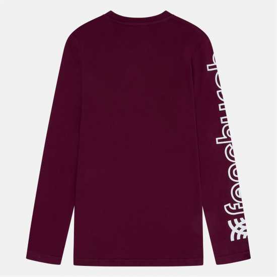 Fenchurch Walsh Long-Sleeve T-Shirt Бордово Fenchurch Walsh Long-Sleeve T-Shirt Бордово