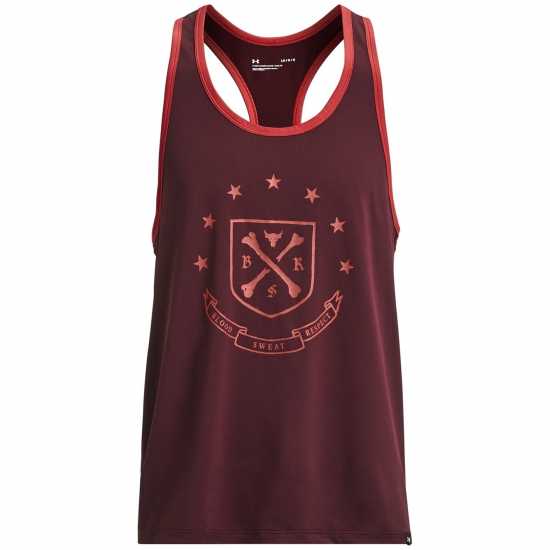 Мъжки тениски и фланелки Under Armour Pjt Rock Gym Tank Sn99 Red Under Armour Pjt Rock Gym Tank Sn99 Red Мъжки тениски и фланелки