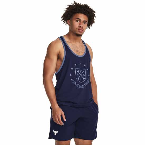 Under Armour Pjt Rock Gym Tank Sn99 Blue Мъжки тениски и фланелки