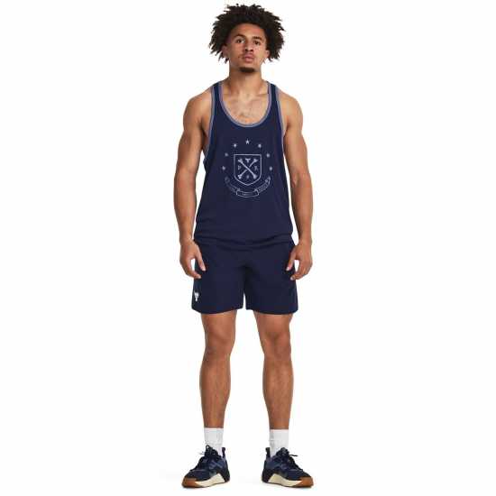 Under Armour Pjt Rock Gym Tank Sn99 Blue Мъжки тениски и фланелки