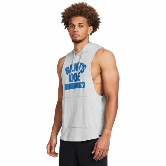 Under Armour Armour Ua Pjt Rck Rents Due Sl Hd Gym Vest Mens Grey Атлетика