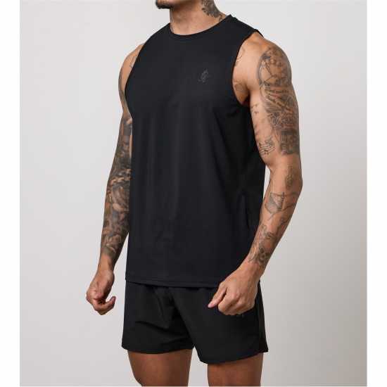 Gym King Victory Performance Vest - Black Gym King Victory Performance Vest - Black