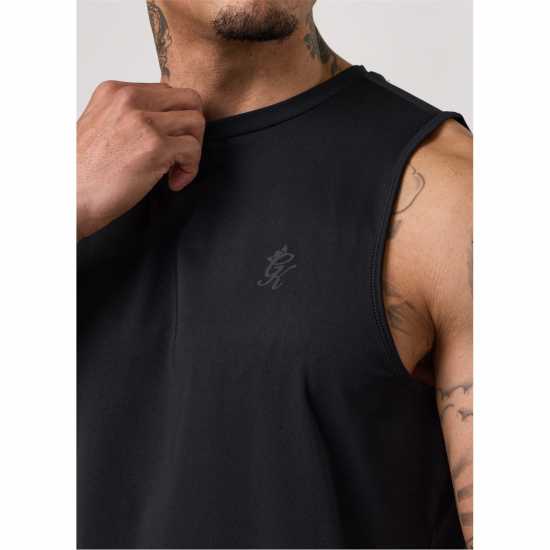 Gym King Victory Performance Vest - Black Gym King Victory Performance Vest - Black