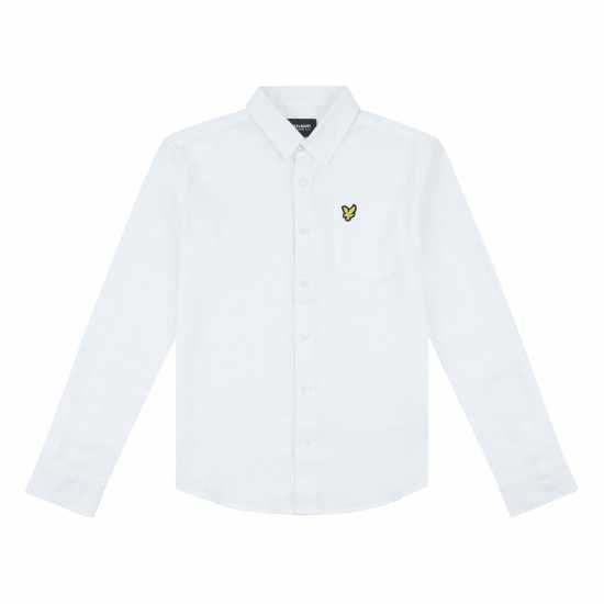 Lyle And Scott Риза С Дълъг Ръкав Long Sleeve Shirt Juniors  