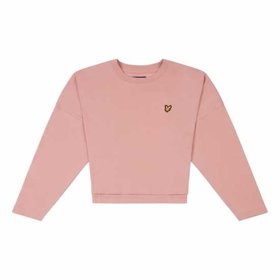 Lyle And Scott Long-Sleeve Step Hem T-Shirt  