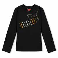 Puma Multicolor Ls Tee Juniors  