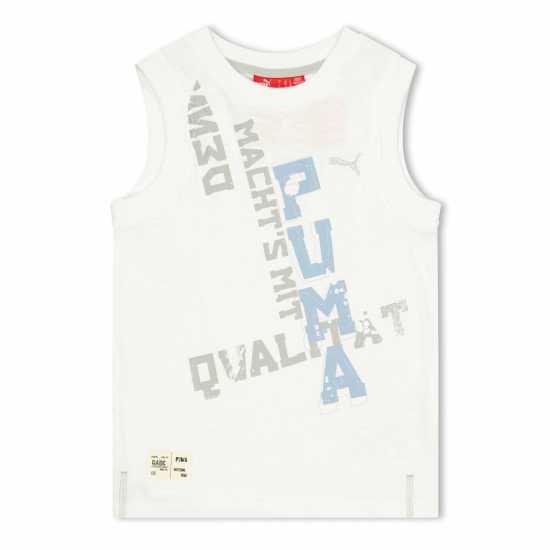 Puma Boy Tee Juniors Puma Boy Tee Juniors