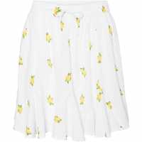 Vero Moda Vm Maya Detail Skirt Ld99 Snow White Holiday Essentials