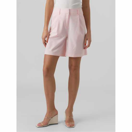 Vero Moda Vmzelda Shorts Парфе Розово Дамски къси панталони