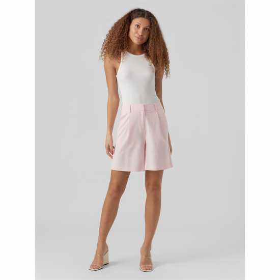 Vero Moda Vmzelda Shorts Парфе Розово Дамски къси панталони
