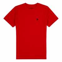 Jack Wills Kids Sandleford T-Shirt Tango Red Детски тениски и фланелки