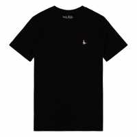 Jack Wills Kids Sandleford T-Shirt Black Детски тениски и фланелки