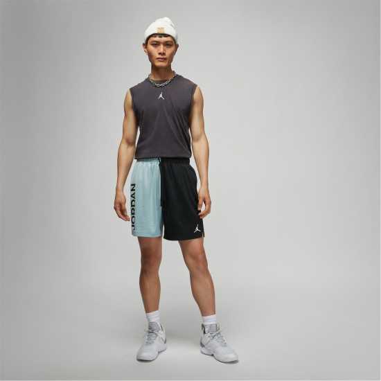 Air Jordan Dri-FIT Sport Men's Sleeveless Top Black/White Мъжки ризи