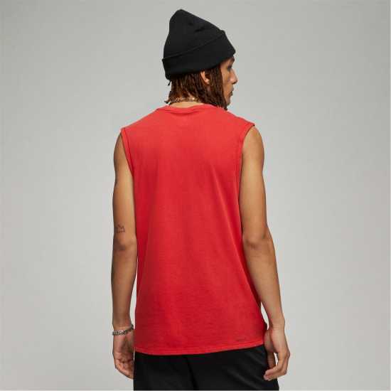 Air Jordan Dri-FIT Sport Men's Sleeveless Top GYM RED/BLACK Мъжки ризи