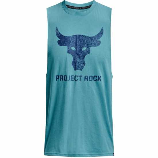 Under Armour Мъжки Потник Armour Pr Bull Tank Top Mens Blue Атлетика