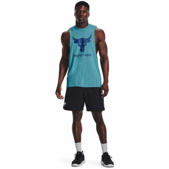 Under Armour Мъжки Потник Armour Pr Bull Tank Top Mens Blue Атлетика