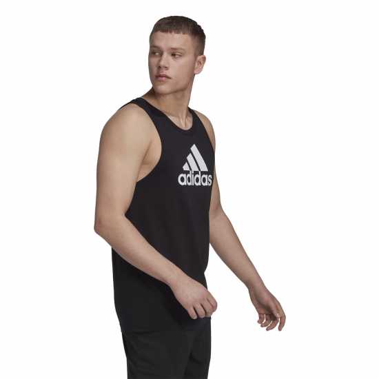 Adidas Logo Vest Mens  Мъжки тениски с яка