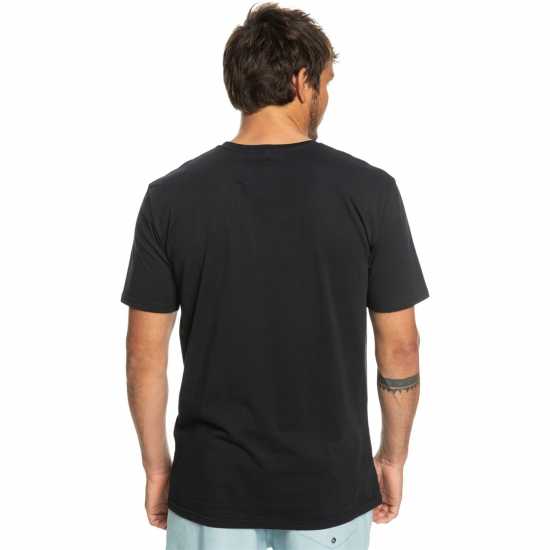 Quiksilver Rockin Ss Sn33 Black Мъжки ризи