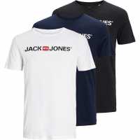 Jack And Jones Corp Logo 3-Pack T-Shirt