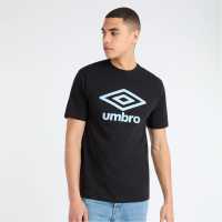 Umbro Тениска С Лого Core Logo Tee Sn99 Black/Allure Мъжки ризи