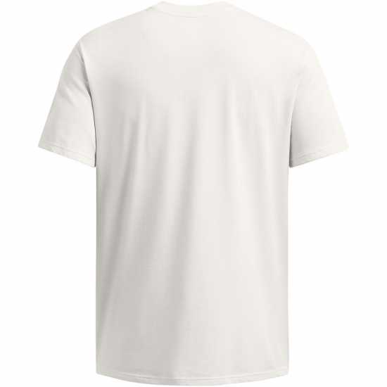 Under Armour Мъжка Риза Curry Logo Heavyweight T-Shirt Mens Бяло/Черно Баскетболно облекло