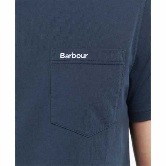 Barbour Langdon Pocket T-Shirt Navy 