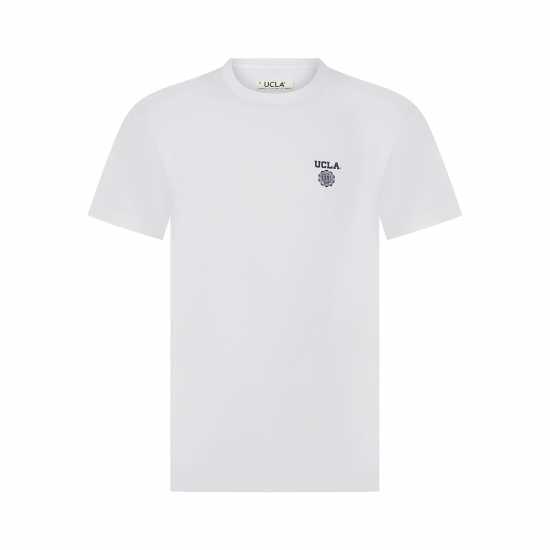 Ucla Men's Regular Fit Small Logo T-Shirt Бяло 