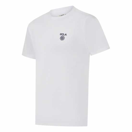 Ucla Men's Regular Fit Small Logo T-Shirt Бяло 