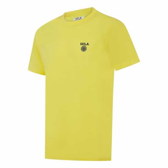Ucla Men's Regular Fit Small Logo T-Shirt Жълто 