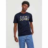 Jack And Jones Jeff Logo Short Sleeve T-Shirt