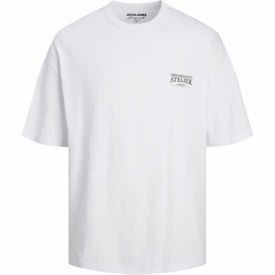 Jack And Jones Santorini Graphic Short Sleeve T-Shirt