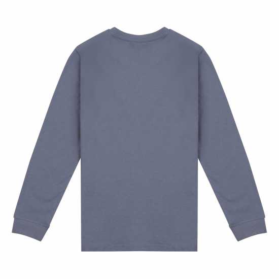 Тениска Момчета Jack Wills Long Sleeve Tee Junior Boys Folkestone Grey Детски тениски и фланелки