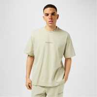 Jack Wills Jacquard T-Shirt Pistachio 