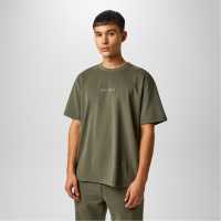 Jack Wills Jacquard T-Shirt Лист Мъжки ризи