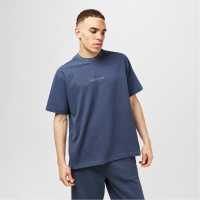 Jack Wills Jacquard T-Shirt Night Sky 