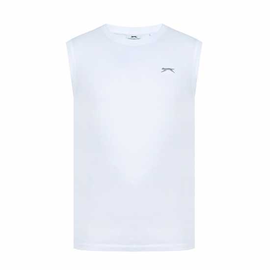 Slazenger Mens Vest Бяло 