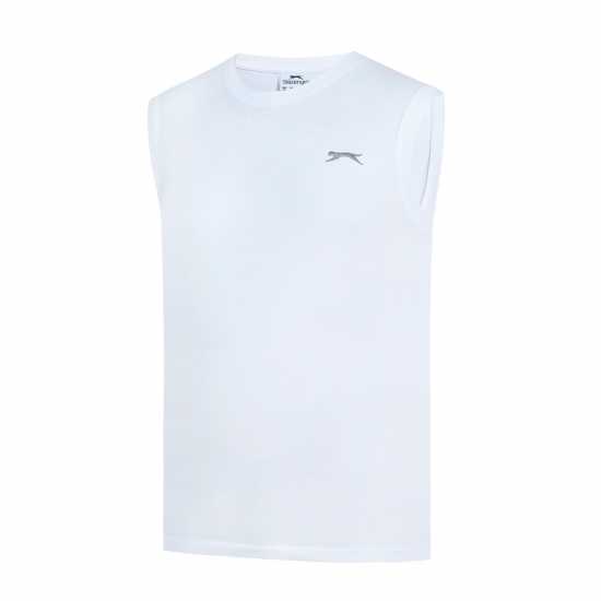 Slazenger Mens Vest Бяло 