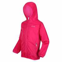 Regatta Непромокаемо Яке Lever Ii Waterproof Jacket Pink Fusion Детски якета и палта