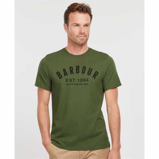 Barbour Essential Ridge Logo T-Shirt Duffle Bag 