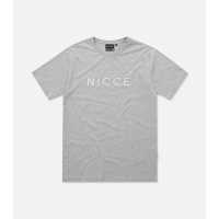 Тениска Nicce Mercury T Shirt Mid Grey Marl Мъжки ризи