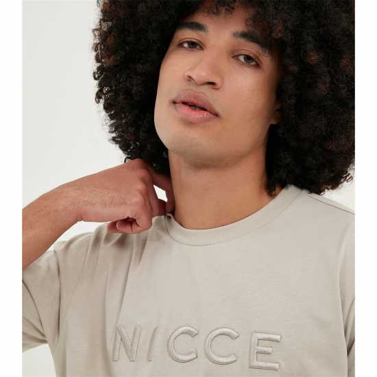 Тениска Nicce Mercury T Shirt Moonstruck Мъжки ризи