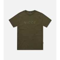 Тениска Nicce Mercury T Shirt Moss Green Мъжки ризи