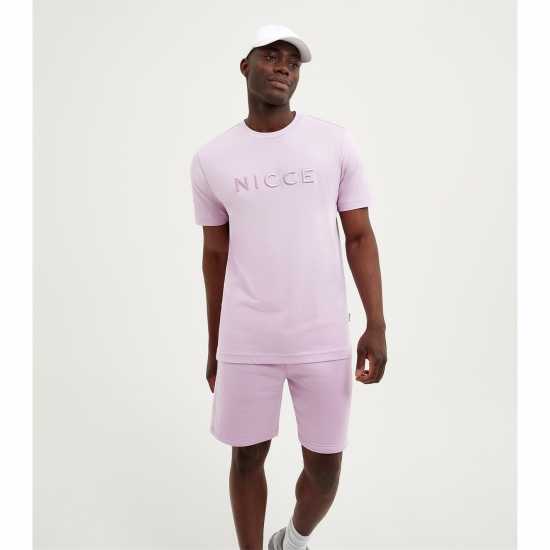 Тениска Nicce Mercury T Shirt Pink Мъжки ризи