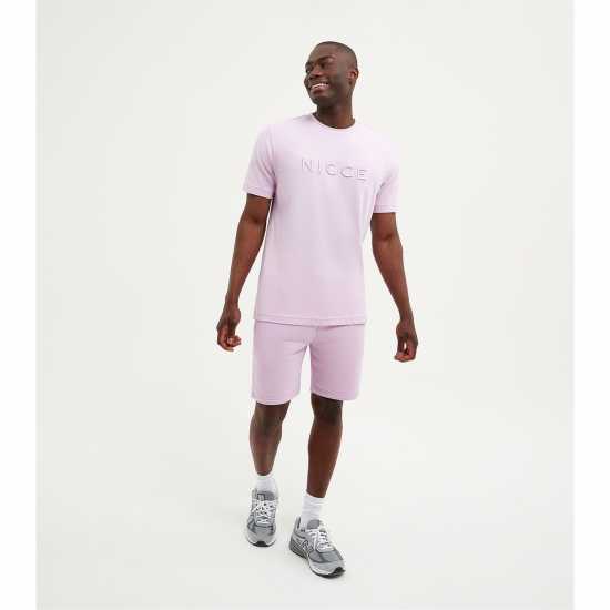 Тениска Nicce Mercury T Shirt Pink Мъжки ризи