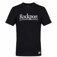 Rockport Мъжка Тениска Motion T Shirt Mens Black Мъжки ризи