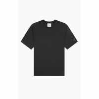 Champion Тениска Stitched T Shirt Black KK001 Мъжки ризи